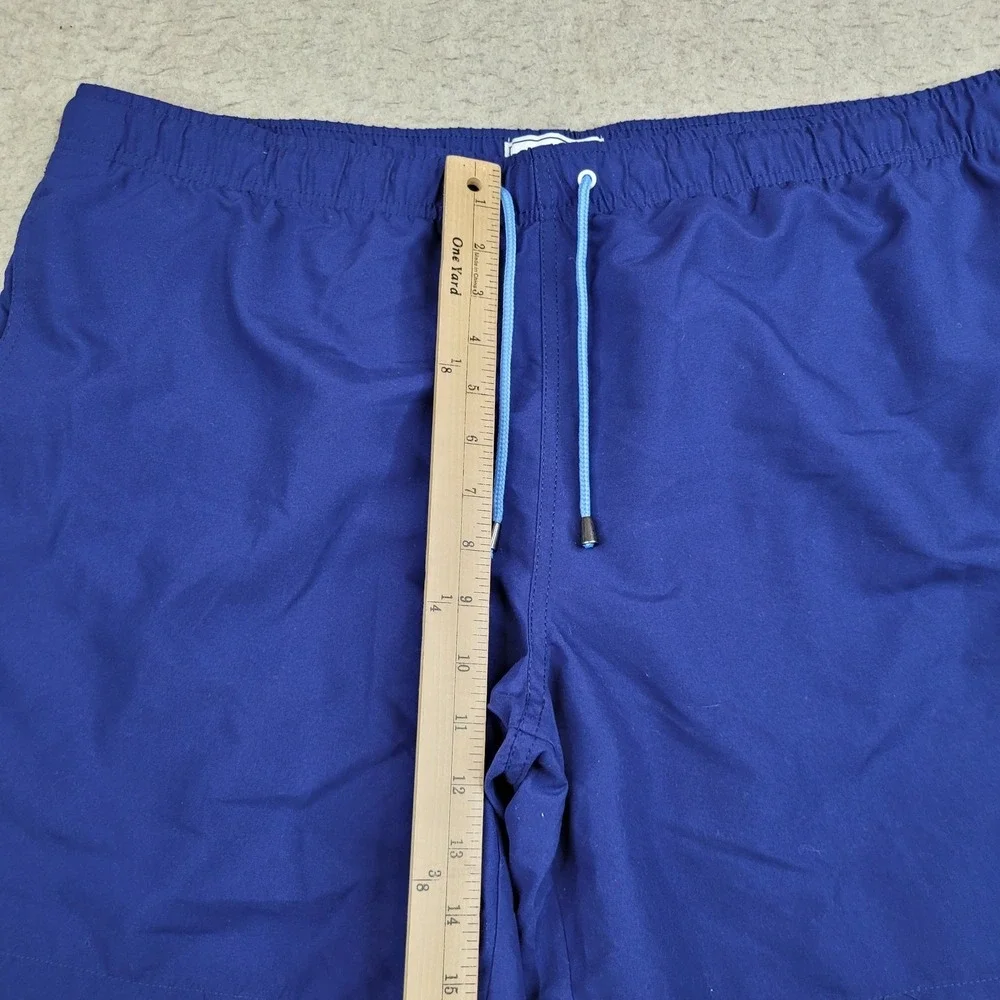 Crown Ivy‎ Swimming Shorts Mens XL Blue Eve Lined Board Shorts Drawstring NEW